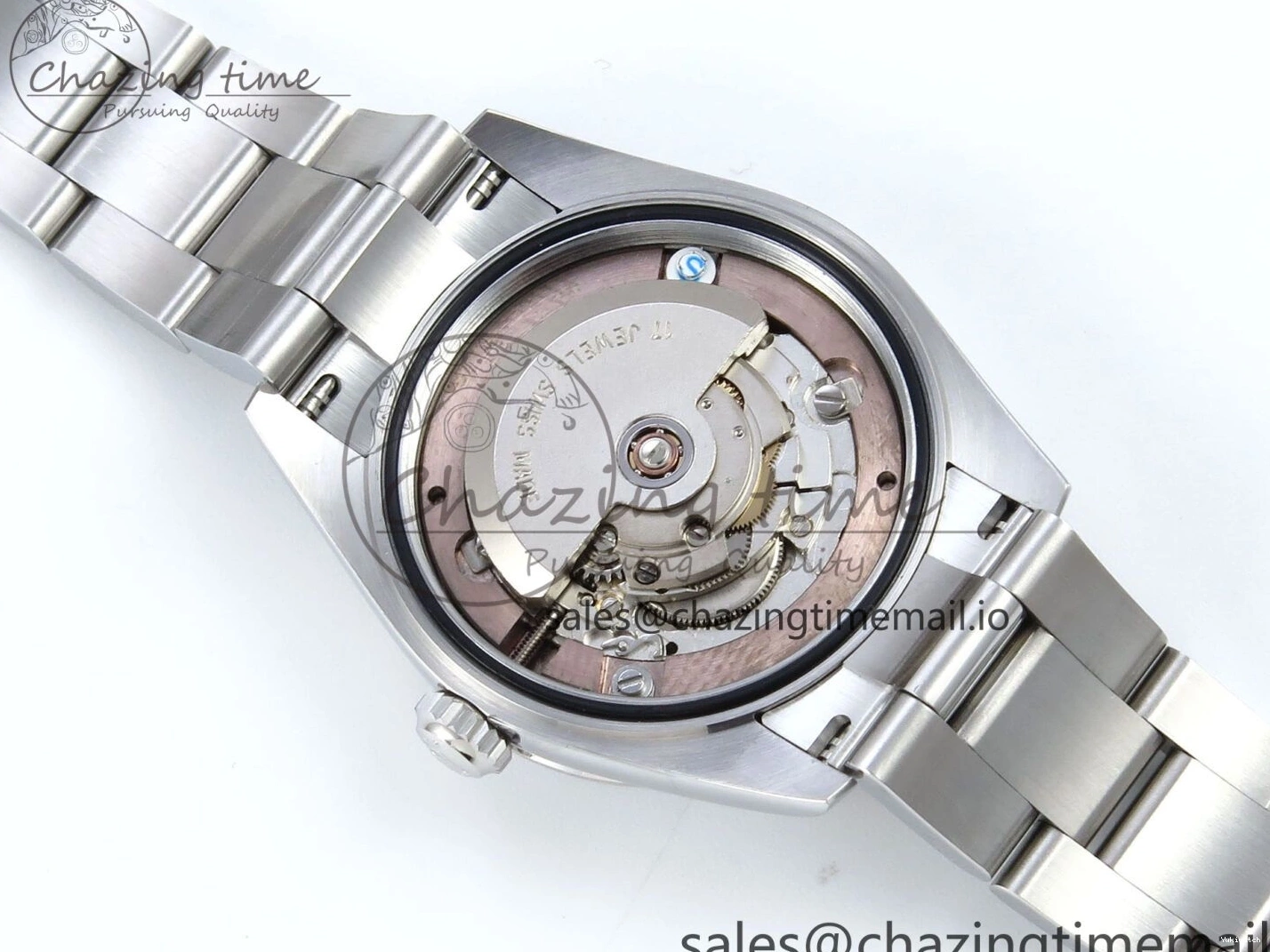 Steel Best 1:1 Diamonds Roman on Dial Bracelet ETA DateJust 904L 2688 Edition ARF Oyster 278274 SS 31 Gray 0308